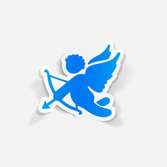 realistic design element: angel