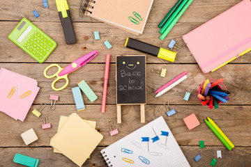 Wooden plaque with the inscription 