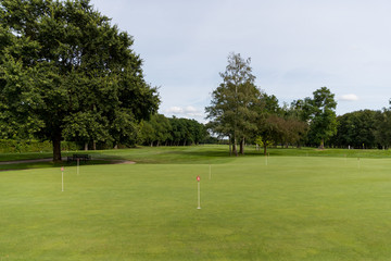 Obraz premium Golf putting green
