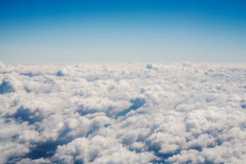 Blue sky and clouds