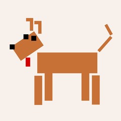 Dog vector