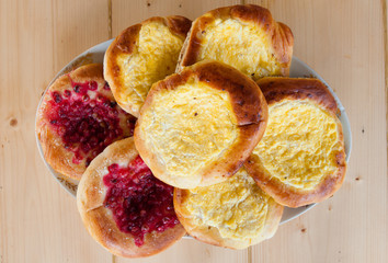 delicious rustic fragrant homemade cheesecakes