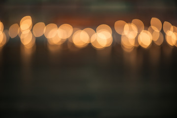 Bokeh lights background
