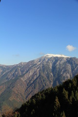 Fototapeta premium 石鎚山系