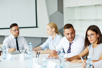 Fototapeta premium People at conference