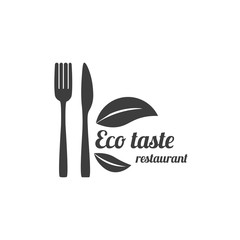 Restaurant Lablel. Food Service Logo.