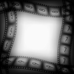 Old movie films background 