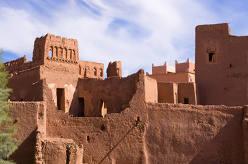 Kasbah Taourirt in Ouarzazate, Morocco