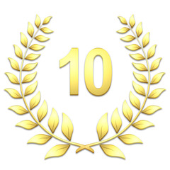 Lauriers gold 10