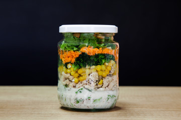 Jar Salad