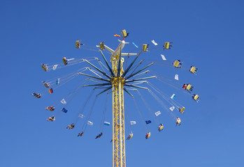 Kettenkarrussel auf dem Oktoberfest