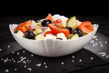 Delicious greek salad