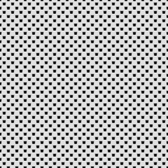 White abstract technology background with seamless square perforated speaker grill texture for web, user interfaces, UI, applications, apps, business presentations and prints. Vector illustration.