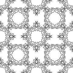 Geometrical pattern flower