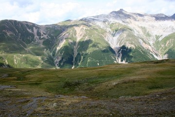 Naklejka premium in montagna