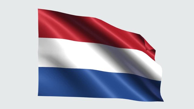 netherlands flag with transparent background