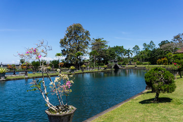 Fototapeta premium Tirta Gangga water palace, Bali, Indonesia