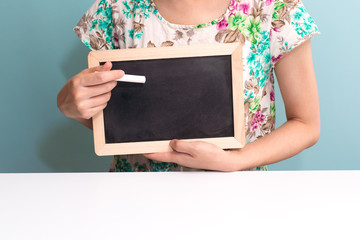 ブラックボード, 女性