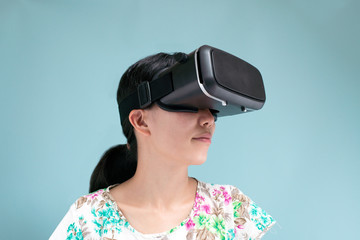 Fototapeta premium VR, 女性