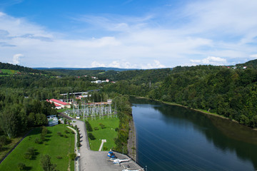 Tama - widok na rzekę © Senatorek
