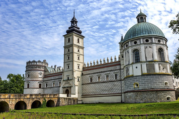 Fototapeta na wymiar Krasiczyn Castle in Poland