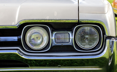 Shiny vintage car!