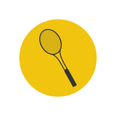 Tennis racket illustration