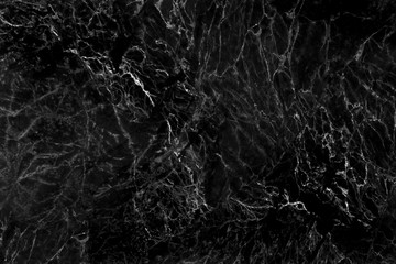 Obraz premium black marble patterned texture background , abstract marble in n