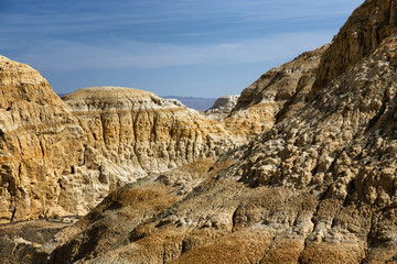 Fototapeta na wymiar Desert place named Kiin-Kerish in eastern Kazakhstan