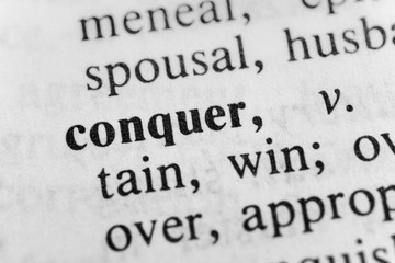 Obraz premium Conquer