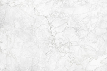 Fototapeta na wymiar White marble texture abstract background pattern with high resol