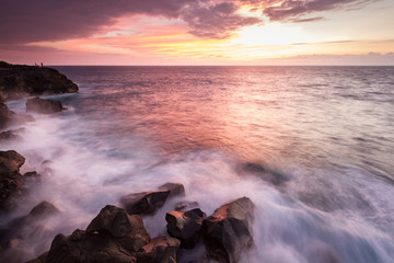 Obraz premium Keauhou Sunset
