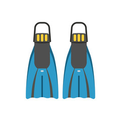 Scuba Diving Flippers