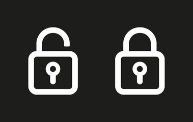 Lock - vector icon.