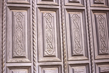 Jelsa (Hvar island, Croatia) church's doors