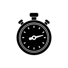 Stopwatch - vector icon.