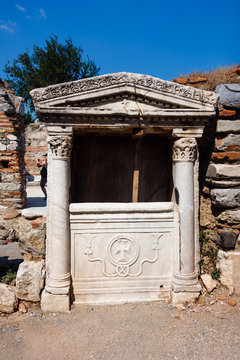 Fragment of Basilica of St. John in Selcuk / Ephesus