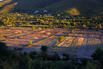 Primorski dolac landscape - dalmatian hinterland, Croatia