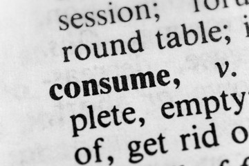 Fototapeta premium Consume