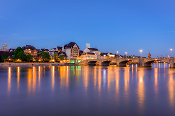 Obraz premium Basel Stadt am Rhein