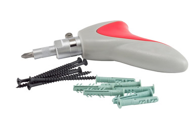 Screwdriver, Screws and plugs