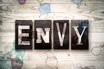 Envy Concept Metal Letterpress Type