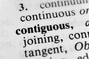 Obraz premium Continguous