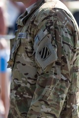 Fototapeta premium soldier uniform usa