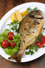 roasted fish  Dorado