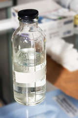 Hospital graduated container