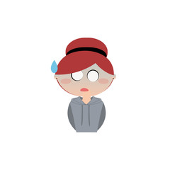 girl expression face