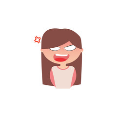 girl expression face