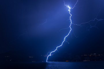Blitz am Gardasee