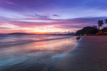 Obraz premium Sunset, Thailand, Asia
